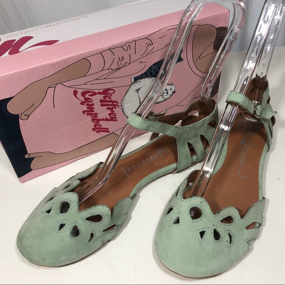 Jeffrey Campbell Suede Mary Jane Cinda Ballet Flat - Picture 5 of 7